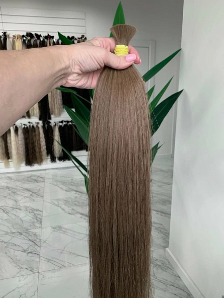 Славянские волосы в срезе <br> цена за 100 гр